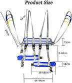Full Body Patient Lift Sling, Children's Rehabilitation Medical Walking Standing Aids For Leg Thigh Arm Lumbar Relief Trainer Medical Gait Belt Divided Leg Sling For 6-15 Years Old Child