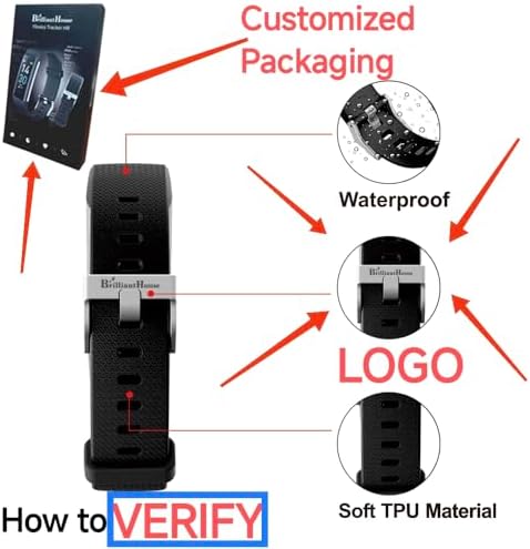 BrilliantHouse Fitness Tracker with Blood Pressure Heart Rate Oxygen Monitor, Activity Sleep & Temperature Smart Watch IP68 Waterproof Pedometer Step Counter for Kids Man Women S5