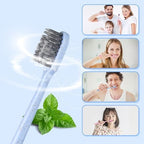 100Pcs Prepasted Disposable Toothbrushes Bulk Individually Wrapped Pre Pasted Soft Bristle Tooth Brush Set Travel Colorful Toothbrushes for Homeless Gift Hotel Camping Travel