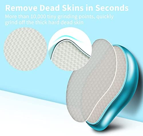 Foot File, Nano Crystal Glass Callus Remover Callus Shaver Hard Skin Remover for Wet and Dry, Professional Foot Rasp Pedicure Tools Foot Care for Dead Hard Cracked Thick Dry Skin