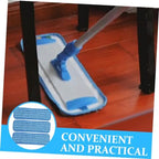 Beaupretty 3pcs Microfiber Mop Replacement Pads Reusable Floor Mop Cloths for Hardwood Tile and Laminate Cleaning Compatible Flat