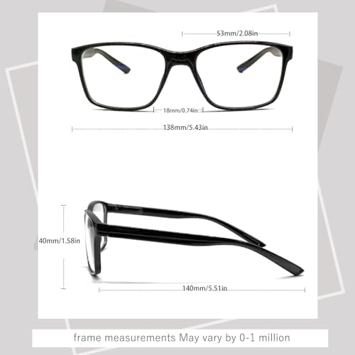 JOSCHOO Reading Glasses 5 Pack Blue Light Blocking Readers Spring Hinge Glasses for Reading for Men and Women