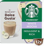 NESCAFÉ Dolce Gusto Starbucks White Mocha Coffee Pods x12 (Pack of 1)