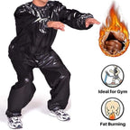 Swibow Heavy Duty Sauna Suit Men Women Weight Loss Exercise Slim Gym Fitness Workout Anti-Rip Sweat Sauna Suits