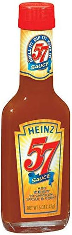 Heinz 57 Steak Sauce 5 oz (Pack of 2) (Adds zest to Steak, Chicken & Pork!)