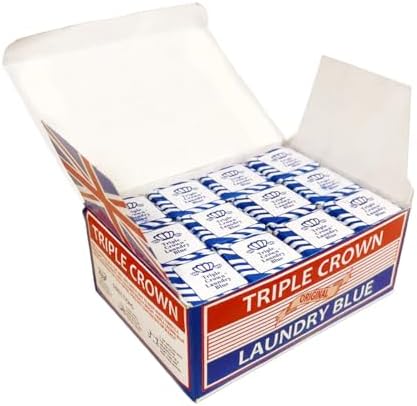 Triple Crown Laundry Blue Squares Whitener (Box of 48 Tablets/Squares)