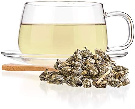 Tealyra - Jasmine Phoenix Pearls - Best Chinese Jasmine Green Tea - Loose Leaf - Naturally Scented - Great Aroma and Taste - 220g (8-ounce)