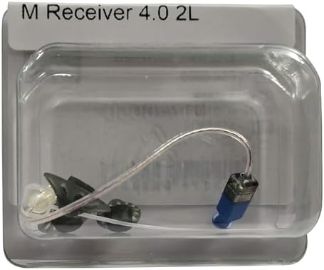 Wire for Phonak Hearing Aid Receiver 4.0 2M -(Left) Medium Power Replacement, Compatible with Phonak & Unitron, 1 PCS (Blue(Left), 2)