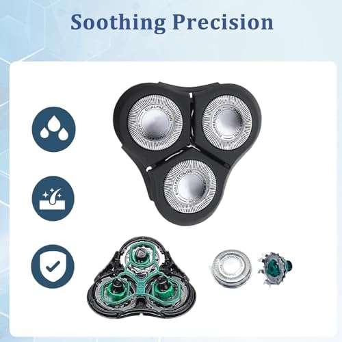 RQ11 Replacement Shaver Head - New Upgraded Compatible with Philips Norelco Senso-Touch 2D 1100 Series (1150x/1160x/1170x/1180x)