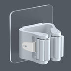 VALINK Broom Holder, Mop Broom Holder No Drill, Mop Broom Organizer Wall Mounted Heavy Duty Universal for Home, Kitchen, Garden
