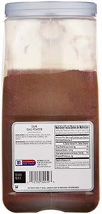 McCormick Culinary Dark Chili Powder, 5.5 lb - One 5.5 Pound Container of Bulk Dark Chili Powder Seasoning for a Sweet, Earthy Flavor, Best on Nachos, Enchiladas, Mexican Dishes and More