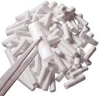 100 Dental Cotton Rolls, One Inch Nosebleed Plugs for Kids or Adults - Extra Absorbent Blood Clotting, Cotton Rolls (100 Count)
