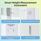 Umimile Portable Height Measurement for Kids- Handheld Cordless Infrared Stadiometer Device for Kids and Adults, Digital Height Measurement Tool Scale 240 cm / 94.5 inches (Blue)