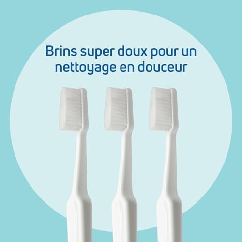 TePe Gentle Care Soft Toothbrush, Adult Post-Surgery Toothbrush for Sensitive Teeth and Gums
