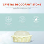 Thai Deodorant Stone Crystal Stone in Basket