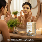 Herbs Botanica Chandan Sandalwood Powder, 100 gm / 3.52 oz, Face Pack & Mask, Tilak, Auspicious Occasions, Natural Cleansing & Soothing Powder.