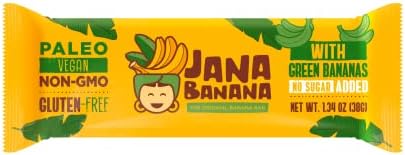 Jana Banana Plant Based Bar with Green Bananas (Pack of 12)