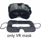 100 Pack Disposable VR Mask Sanitary VR Eye Covers VR Mask for VR Face Mask,Virtual Reality Face Mask Compatible with HTC Vive Pro/PS VR/Gear VR/Oculus Rift Go e altre cuffie Most vr Headset (Black)