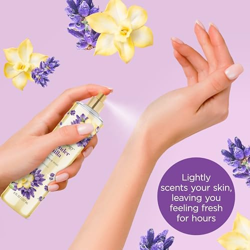 Bodycology Long-Lasting Fragrance Body Mist, Lavender Vanilla, 8 fl oz