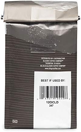 Allegro Coffee Organic Cafe La Duena Whole Bean Coffee, 12 oz