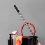 Levemolo 2pcs Broom Handle End Caps - 25mm/1" Plastic Mop Pole Grip Rod Stick Sleeves Broom Cover Grips Replacement Sweeping Tools for Mop Dustpan