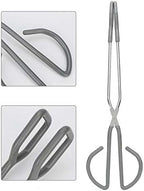 Long Bottom Wiper Aids, Long Toilet Paper Tongs Toilet Aid Bathroom Wiping Aid for Pregnant Women Elder (15 inch)