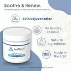 Soothing Prosthetic Salve [New Formula] – High-Viscosity Barrier with Lanolin USP & Organic Beeswax, 4 oz