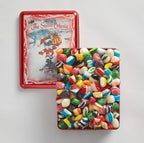 The Swiss Colony Old-Fashioned Christmas Candy Gift Box Holiday Hard Candy Mix with Straws, Waffles, Old Fashioned