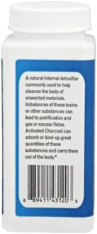 Requa Activated Charcoal, 260 mg, 100 Count