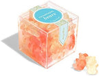 Sugarfina Champagne Bears Small Candy Cube, Gummy Bears, 3.3 oz, 6 Count