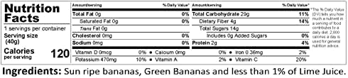 Jana Banana Plant Based Bar with Green Bananas (Pack of 12)
