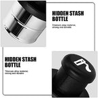 BESULEN Car Lighter Shape Secret Stash Pill Box, 2 Pcs Car Cigarette Lighter Shape Stash Container, Hidden Safe Secret Storage Box, Metal Plastic Case Pill Holder Diversion Organizer Compartment