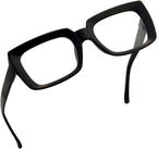 Eyekepper Stylish Reading Glasses Women - Oversized Square Readers Black +2.25
