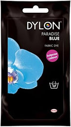 Dylon Paradise Blue Hand Fabric Dye 3 Pack