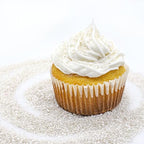 Bakerpan Pearlized Sugar Sprinkles for Baking - 5 Ounce - Sparkling White Decorating Sugar Crystals for Cookies, Cake Pops, Ice Cream (Made in USA)