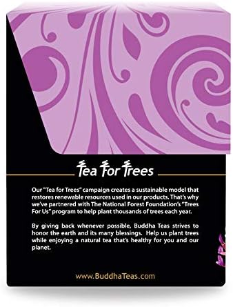 Buddha Teas Organic Astragalus Root Tea - OU Kosher, USDA Organic, CCOF, 18 Bleach-Free Tea Bag