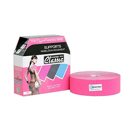 Kinesio Classic Tape, Red-Pink, 2" x 103.35'-Bulk Roll