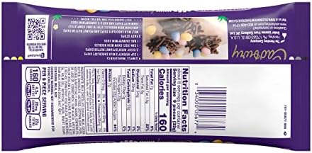 CADBURY MINI EGGS Milk Chocolate, Easter Candy Bag, 9 oz