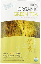 Prince of Peace 100% Organic Green Tea 100 Tea Bags Net Wt. 6.35 oz (180 g)