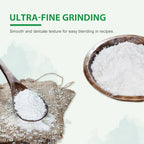 Soeos Glutinous Rice Flour 16 Ounce (Basic), 1 Pack Rice Flour for Baking or Cooking, All Natural White Rice Flour, Vegan, Gluten-Free