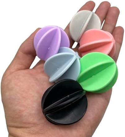 6 Pcs Mutilcolor Replacement Plastic Shaker Ball Whisk Protein Shaker Mixer Mixing Ball Drinking Bottle Cup Shaker （Diameter: 1.49inches/3.8cm）(6 Colors)