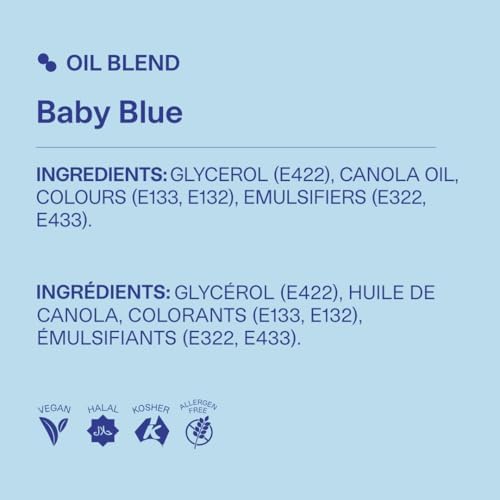 Colour Mill Oil-Based Food Coloring, 100 Milliliters (Baby Blue)