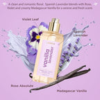 Lavanila Vanilla Lavender Healthy Hair + Body Perfume Mist, 5 Fl Oz - Jojoba Oil Nourishes & Hydrates Without Weighing Hair Down or Leaving Skin Sticky