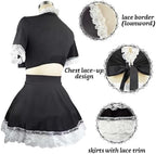 Maid Outfit Women's Exotic Costumes Perfect for Cosplay and Halloween Party Dress