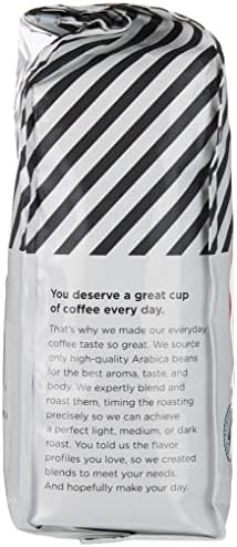 Amazon Fresh Decaf Colombia Whole Bean Coffee, Medium Roast, 12 Ounce