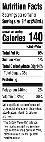 Amazon Grocery, White Grape Juice, 64 Fl Oz (Previously Amazon Fresh, Packaging May Vary) (Pack of 2)
