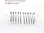 J&J Ortho Orthodontic Arch Wire Rack Holder Organizer Box (Wire Rack - A (12-size Slots))