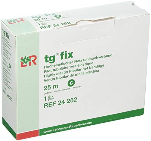 Lohmann & Rauscher tg fix 25 m Roll of Tubular Mesh, Size C, Small Head, Arm, Leg by Lohmann&Rauscher