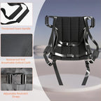 Patient Lift Transfer Belt for Wheelchair to Car/Bed, Emergency Evacuation Stair Lift Assist Pad for Home, Portable Slide Board Sling Seat Cushion for Elderly and Mobility Impaired People.