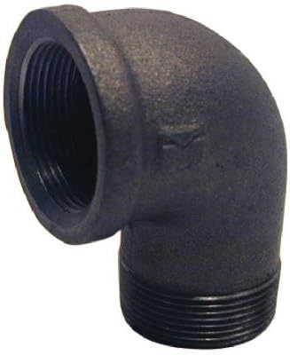 B & K/Mueller Inds(Import) 520-308HN Pipe Fitting, Black Street Elbow, 90-Degrees, 2-In. - Quantity 4